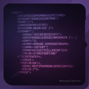 Monospace Code Font